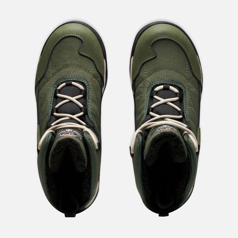 Bota Mujer  Loba Baja Verde Militar Haka Honu-5