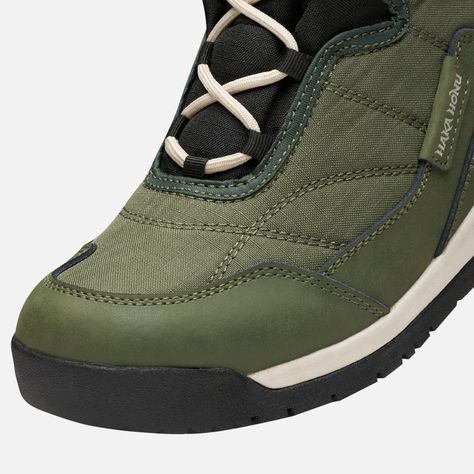 Bota Mujer  Loba Baja Verde Militar Haka Honu-6