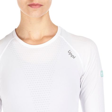 Primera Capa Mujer Skintec 1000 Seamless Top Blanco Lippi V22-6