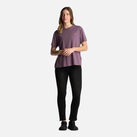 Polera Mujer Polo Morado Claro Haka Honu-3