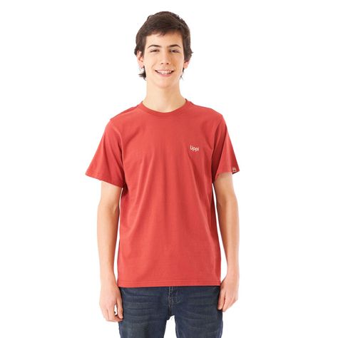 Polera Teen Boy Travel UV-Stop T-Shirt Terracota Lippi-1