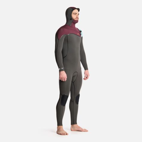 Traje de Surf Hombre Lenga 6:5:4 Gris Grafito Haka Honu-1