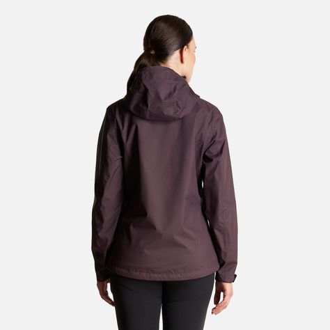 Chaqueta Mujer Blizzard B-Dry Hoody Jacket Burdeo Lippi I23-3