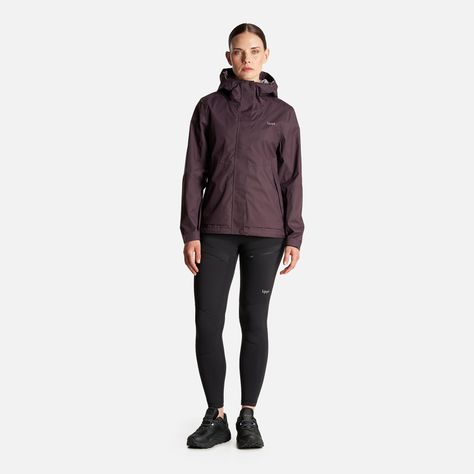 Chaqueta Mujer Blizzard B-Dry Hoody Jacket Burdeo Lippi I23-8