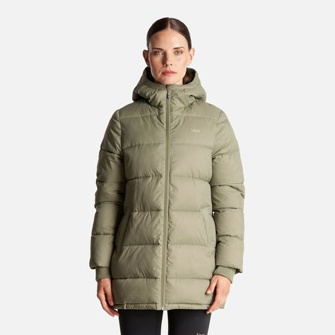 Chaqueta Mujer Long Line Steam Pro Hoody Jacket Laurel Lippi-1