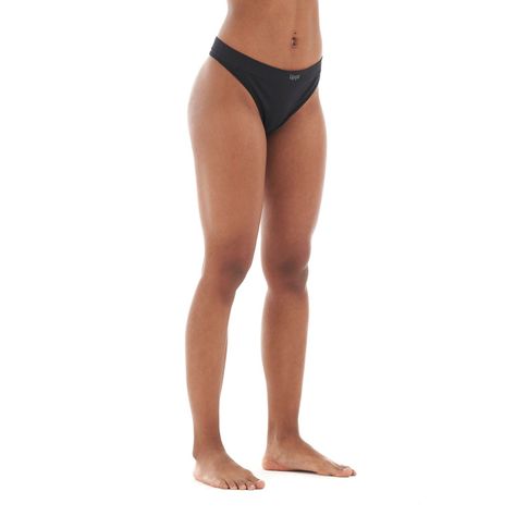 Ropa Interior Mujer Pack Skintec Sport Thong Grafito y Grafito Lippi-2