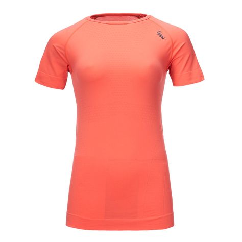 Primera Capa Mujer Skintec 1000 Seamless Short Sleeve Coral Lippi-0