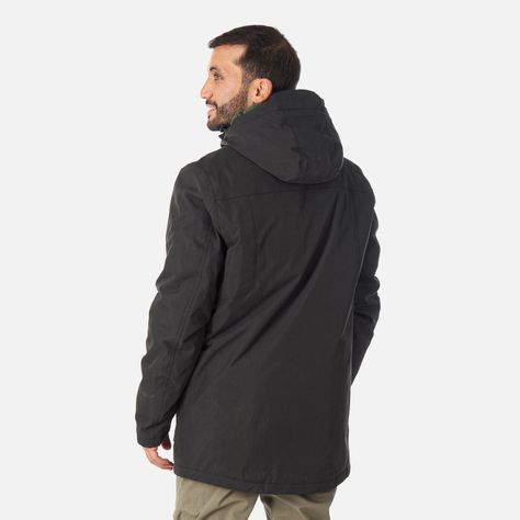 Chaqueta Hombre Yak Negro Haka Honu I22-2