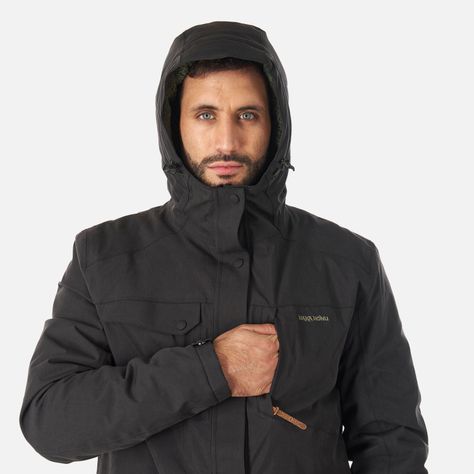 Chaqueta Hombre Yak Negro Haka Honu I22-3