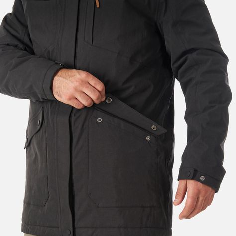 Chaqueta Hombre Yak Negro Haka Honu I22-4