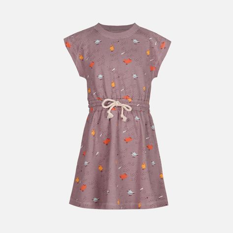 Vestido Niña Coral Dress Malva Lippi-0