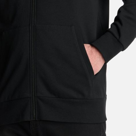 Polerón Hombre Ulmo Full Zip Hoody Sweatshirt Negro Lippi-4