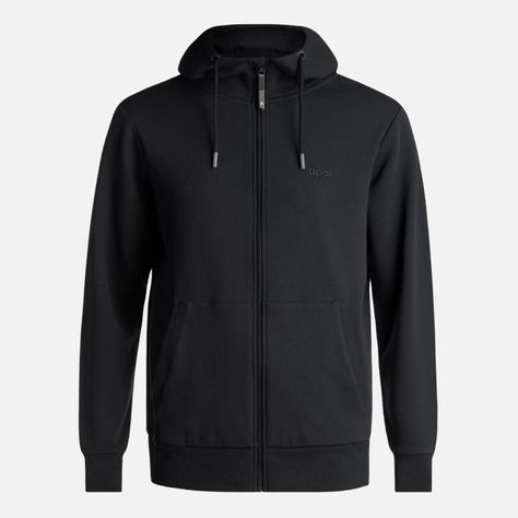 Polerón Hombre Ulmo Full Zip Hoody Sweatshirt Negro Lippi-6
