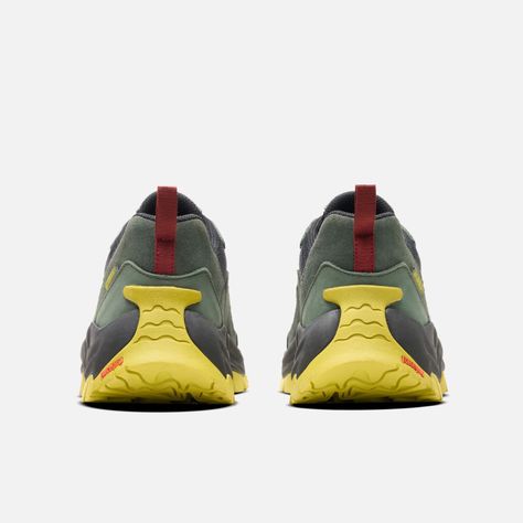 Zapato Hombre Cordillera Baja Verde Grisaceo Haka Honu I25-4