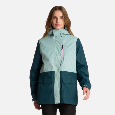 Chaqueta Mujer Streetwise B-Dry Hoody Petroleo Lippi I25-0