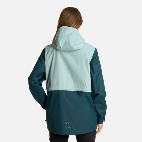 Chaqueta Mujer Streetwise B-Dry Hoody Petroleo Lippi I25-2