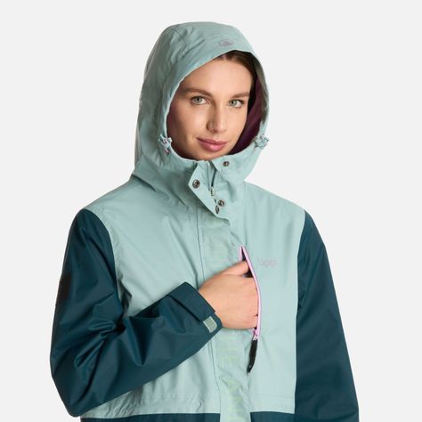 Chaqueta Mujer Streetwise B-Dry Hoody Petroleo Lippi I25-3