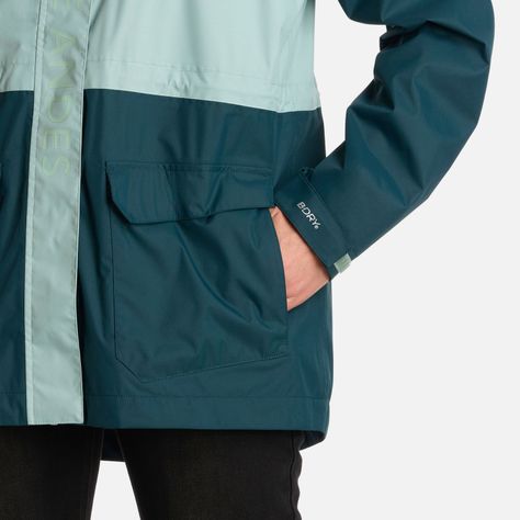 Chaqueta Mujer Streetwise B-Dry Hoody Petroleo Lippi I25-5