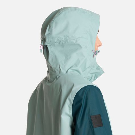 Chaqueta Mujer Streetwise B-Dry Hoody Petroleo Lippi I25-6