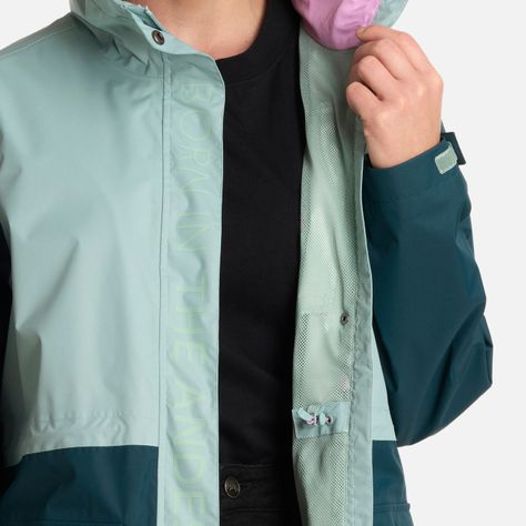 Chaqueta Mujer Streetwise B-Dry Hoody Petroleo Lippi I25-7