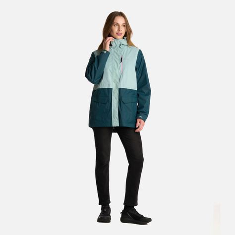 Chaqueta Mujer Streetwise B-Dry Hoody Petroleo Lippi I25-8