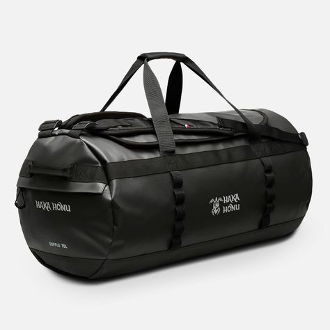 Bolso Duffle 70L Negro Haka Honu I25-1