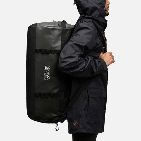 Bolso Duffle 70L Negro Haka Honu I25-5