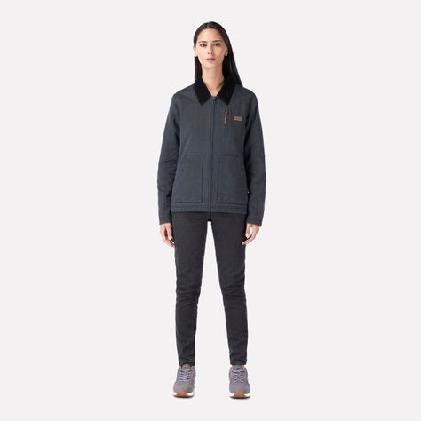 Chaqueta Mujer No-cuero Negro Haka Honu-4