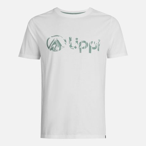 Polera Hombre Logo Lippi T-shirt Blanco Lippi-0