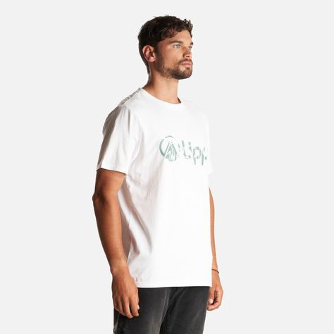 Polera Hombre Logo Lippi T-shirt Blanco Lippi-2