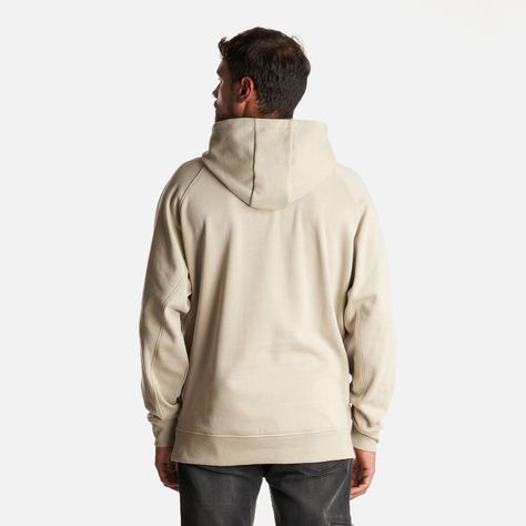 Poleron Hombre Insigne Hoody Sweatshirt Front Print Verde Grisaceo Lippi-3