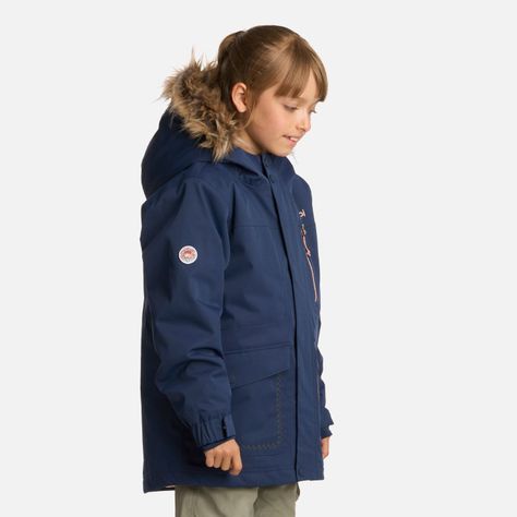 Chaqueta Niña Roble B-Dry Hoody Azul Marino Lippi I25-1