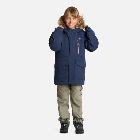 Chaqueta Niña Roble B-Dry Hoody Azul Marino Lippi I25-5