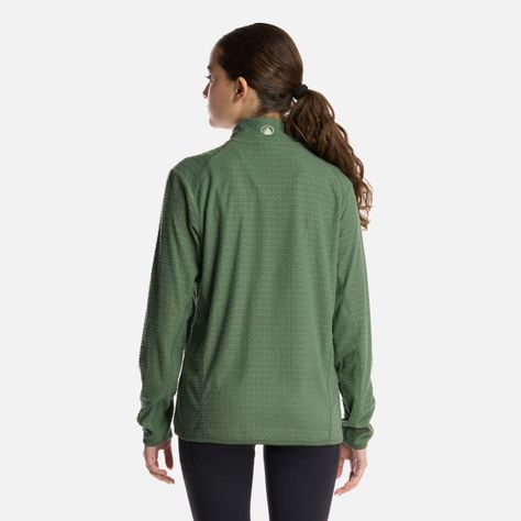 Polerón Teen Girl Mild Nano-F 14 Zip Jade Oscuro Lippi V25-2