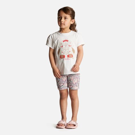 Polera Niña Country T-Shirt Blanco Lippi-3