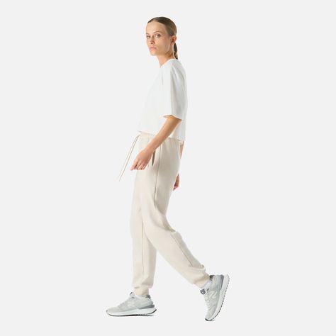 Polera Mujer Cool Down Crop T-Shirt Blanco Vulcano-2