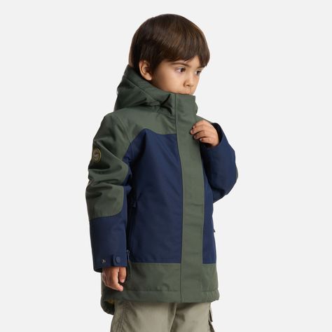 Chaqueta Niño Andes Snow B-Dry Hoody Jacket Azul Marino Lippi I24-2