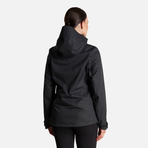 Chaqueta Mujer Tres Cruces Fusion-3 Hoody Jacket Negro Negro Lippi I23-4