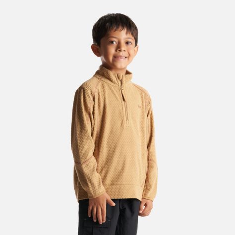Poleron Niño Saltamontes Nano-F 14 Zip Taupe Lippi-2