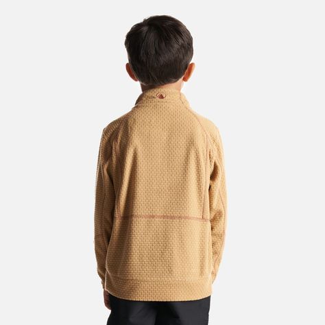 Poleron Niño Saltamontes Nano-F 14 Zip Taupe Lippi-3