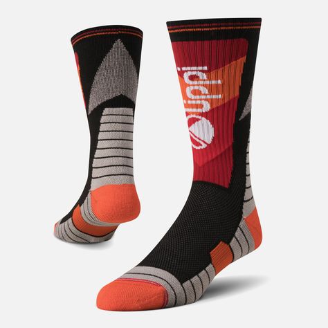 Calcetin Hombre Trekking Light Socks AB Rojo Lippi-0