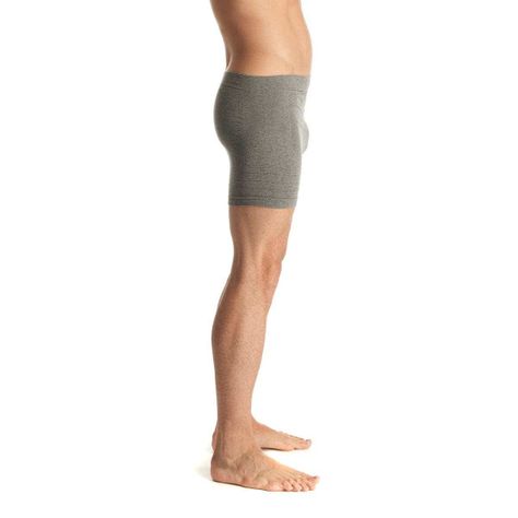 Ropa Interior Hombre Pack Skintec Seamless Boxer Gris Medio y Azul Marino Lippi V22-3