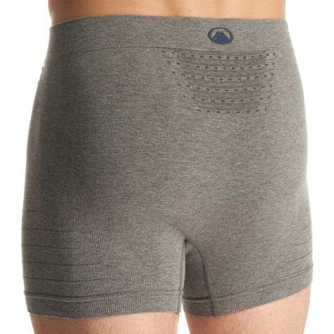 Ropa Interior Hombre Pack Skintec Seamless Boxer Gris Medio y Azul Marino Lippi V22-7