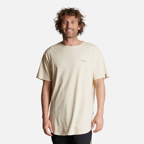 Polera Hombre Natural Crudo Haka Honu V23-1
