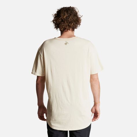 Polera Hombre Natural Crudo Haka Honu V23-3