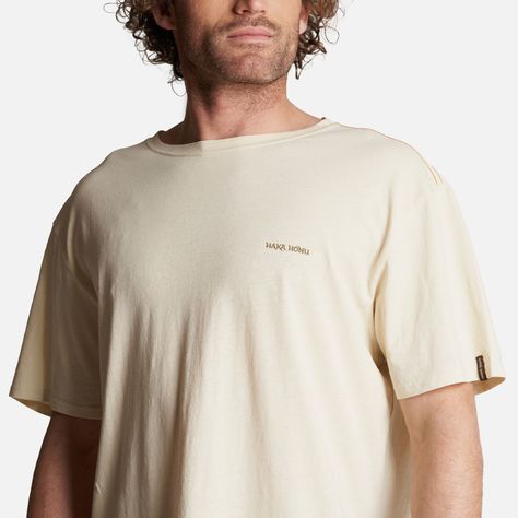 Polera Hombre Natural Crudo Haka Honu V23-4