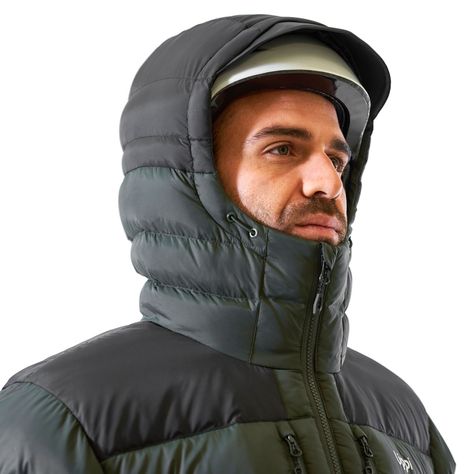 Chaqueta Hombre Annapurna Down Hoody Jacket Verde Oscuro Lippi I19-2