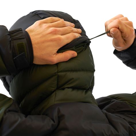 Chaqueta Hombre Annapurna Down Hoody Jacket Verde Oscuro Lippi I19-3