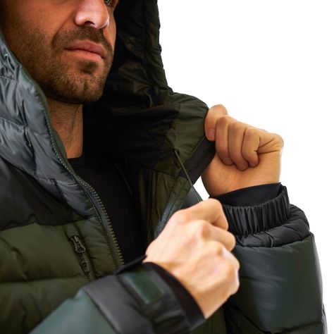 Chaqueta Hombre Annapurna Down Hoody Jacket Verde Oscuro Lippi I19-4