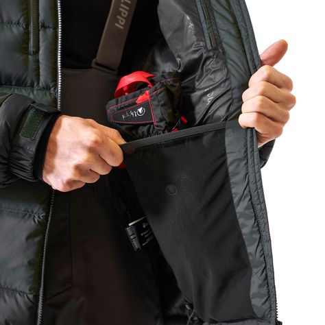 Chaqueta Hombre Annapurna Down Hoody Jacket Verde Oscuro Lippi I19-9
